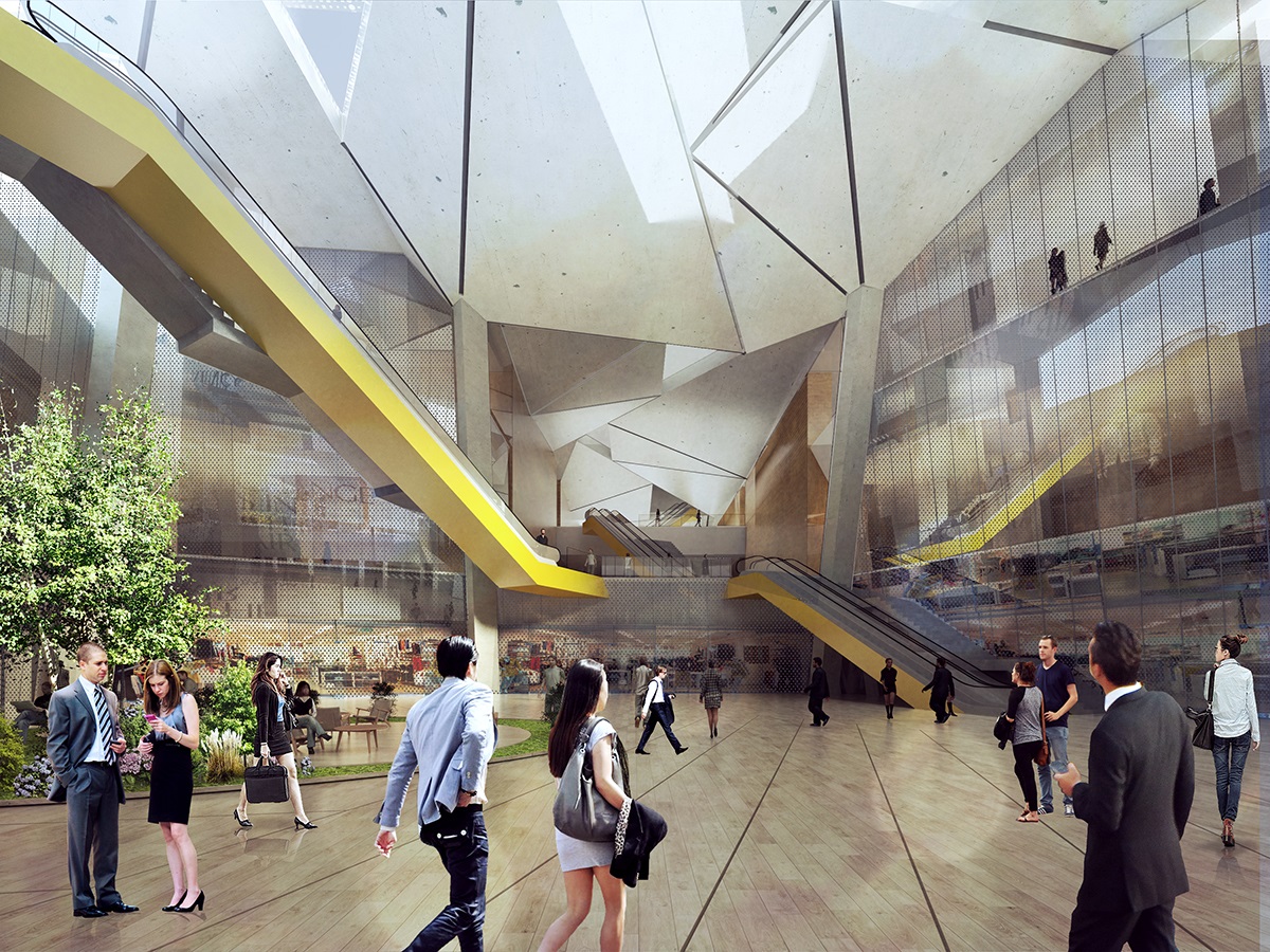 OMA reveals its first tower in Tokyo