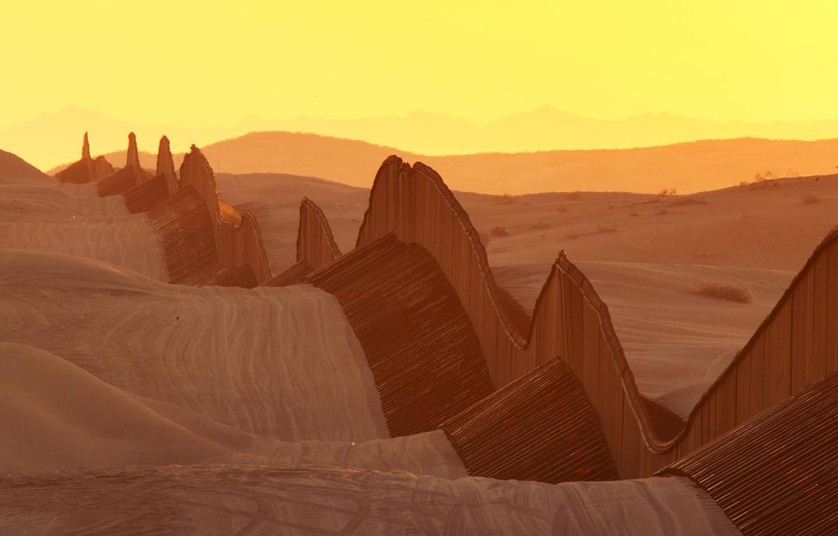 Erdem Architects envisioned Trump’s Mexican border wall as ’mega green-corridor’