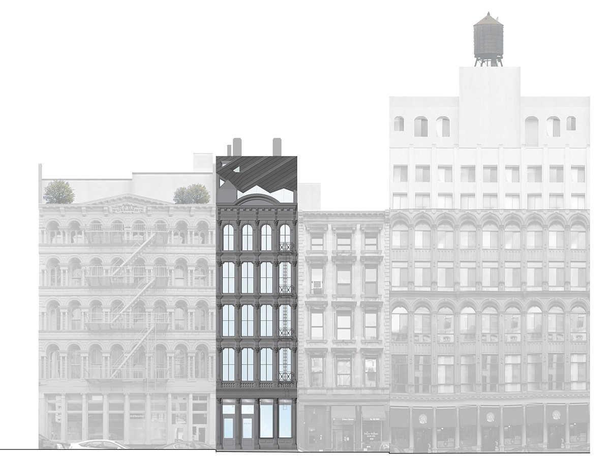 WORKac adds a dollhouse-like attic on rooftop of New York’s historic building