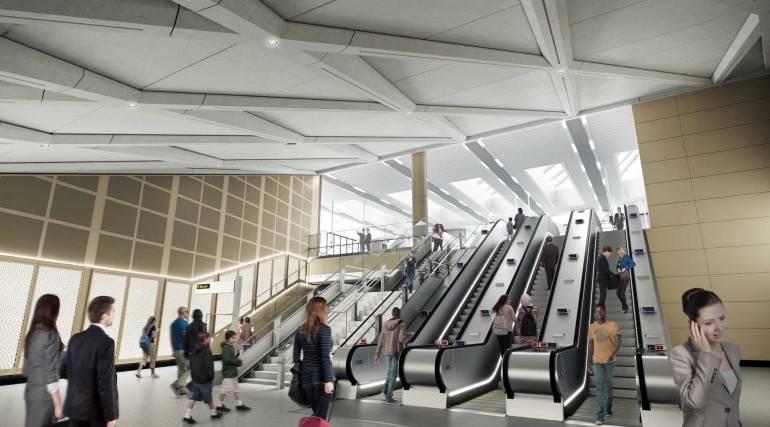 Crossrail unveils new images of Elizabeth line stations set to open in 2018