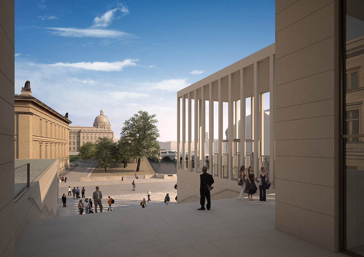 アート・デザイン・音楽 James-Simon-Galerie, Berlin James Simon Gallery (project stage) - David Chipperfield