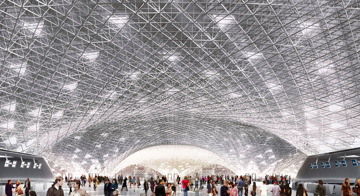 Construction Started On Foster+Partners And FR-EE&rsquo;s Mexico City International Airport