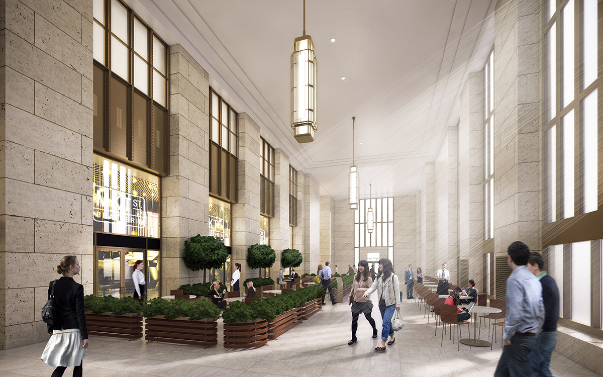 SOM reveals new images of Philadelphia 30th Street Station Master Plan