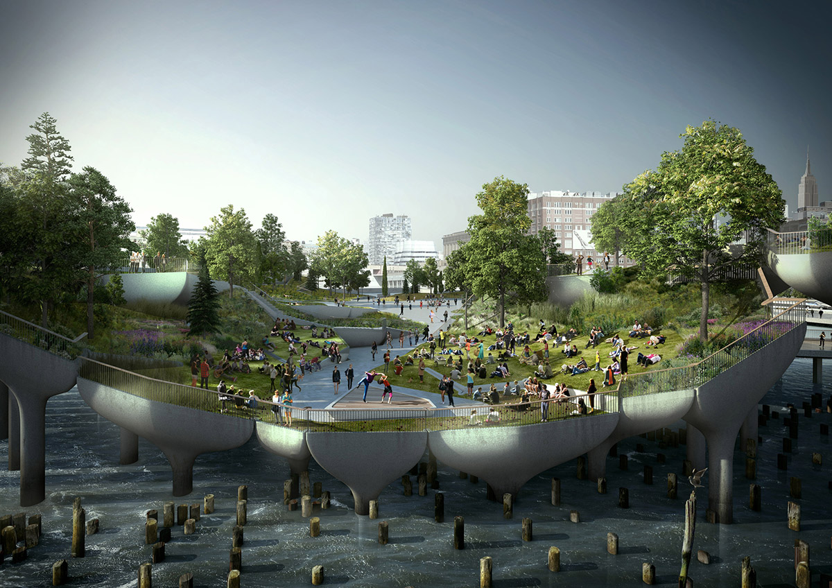 Heatherwick Studio’s Pier55 construction to begin this summer on the Hudson River