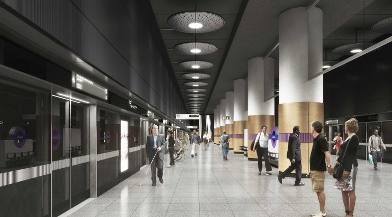 Crossrail unveils new images of Elizabeth line stations set to open in 2018