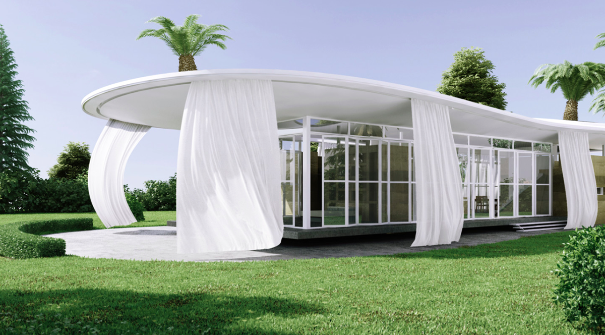 Philippe Barriere designed an eco-friendly residence and atelier in Morocco