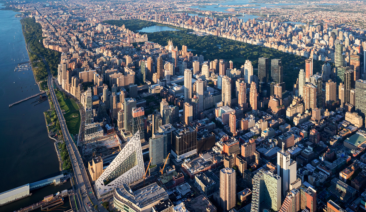 BIG completes Via 57 West Courtscraper in New York