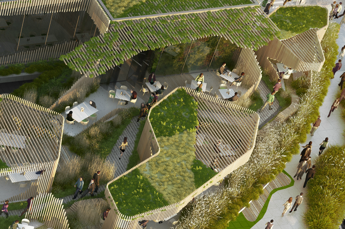 Malka Architecture develops La Défense’s Vignes area with ’OxyGen’, an emblematic landscape