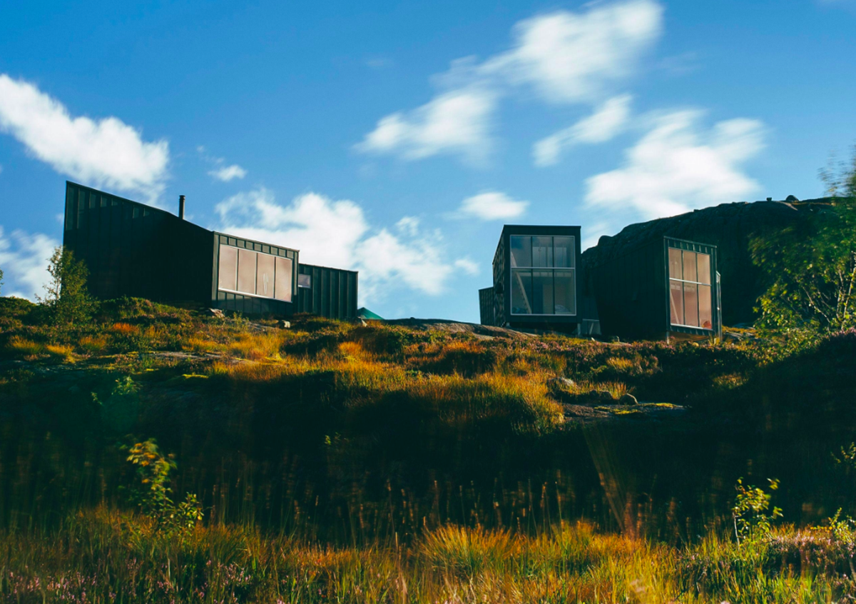 The 35 self-catering mountain lodges by KOKO Architects scattered on the rocky shores of Norway
