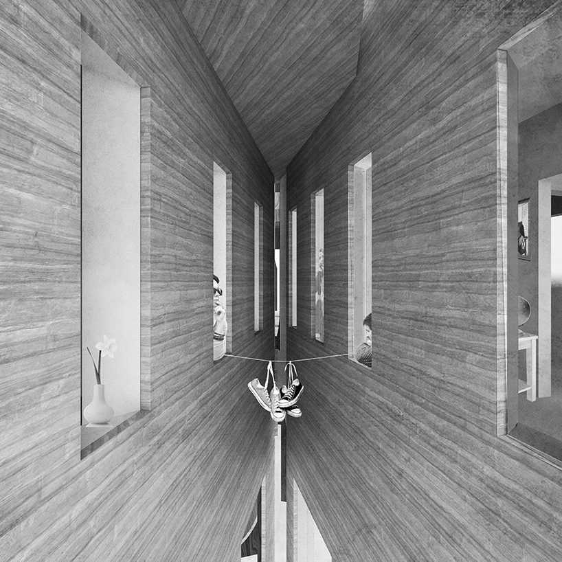 Rafael Berges proposes collective living unit redefining our public and domestic realms