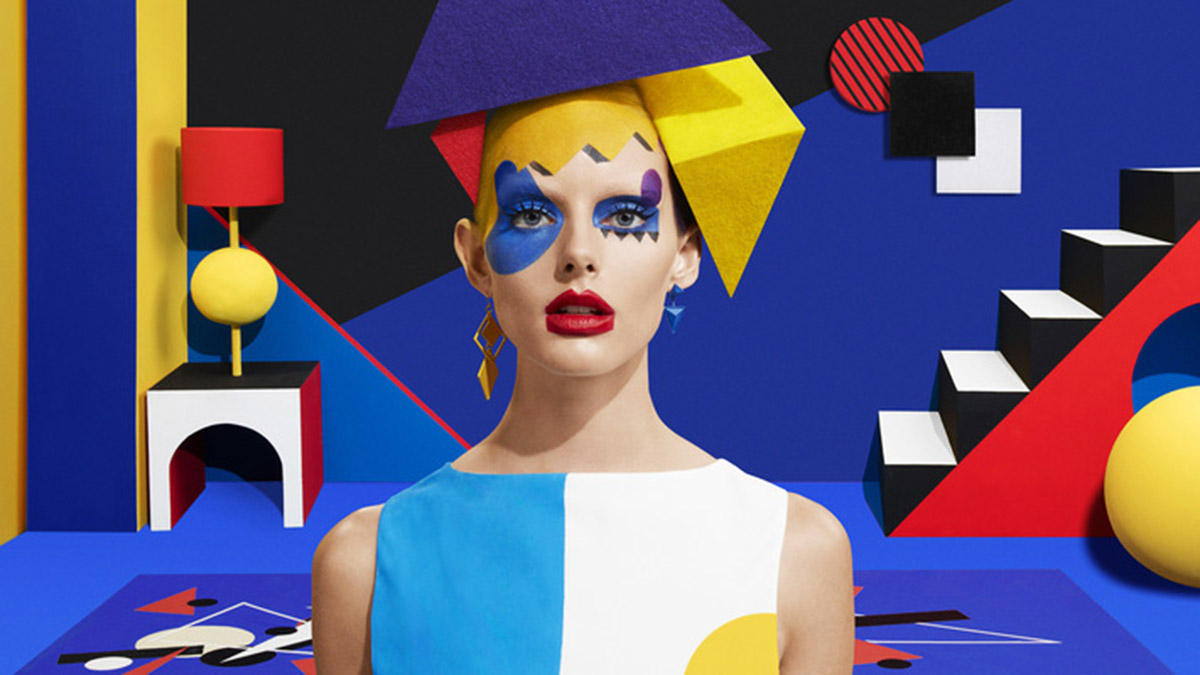 Sagmeister & Walsh created a series of pop-art paintings for Aïzone’s Fall/Winter 2016 campaign