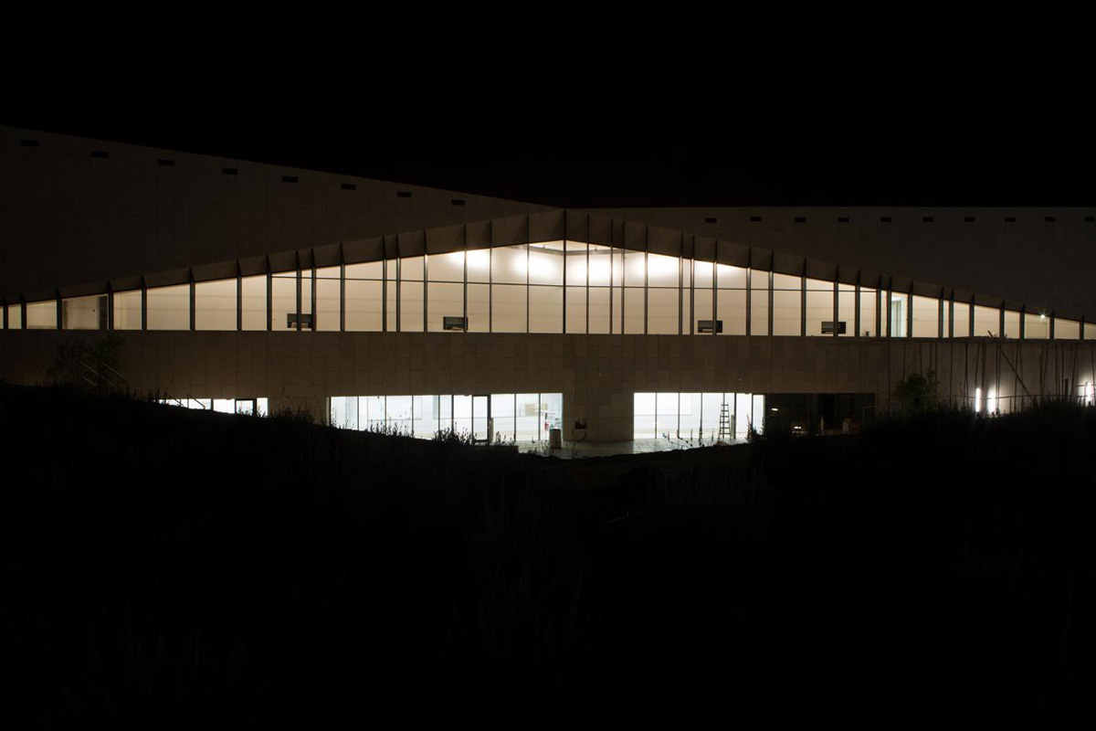 The Palestinian Museum designed by Heneghan Peng Architects opened in Birzeit