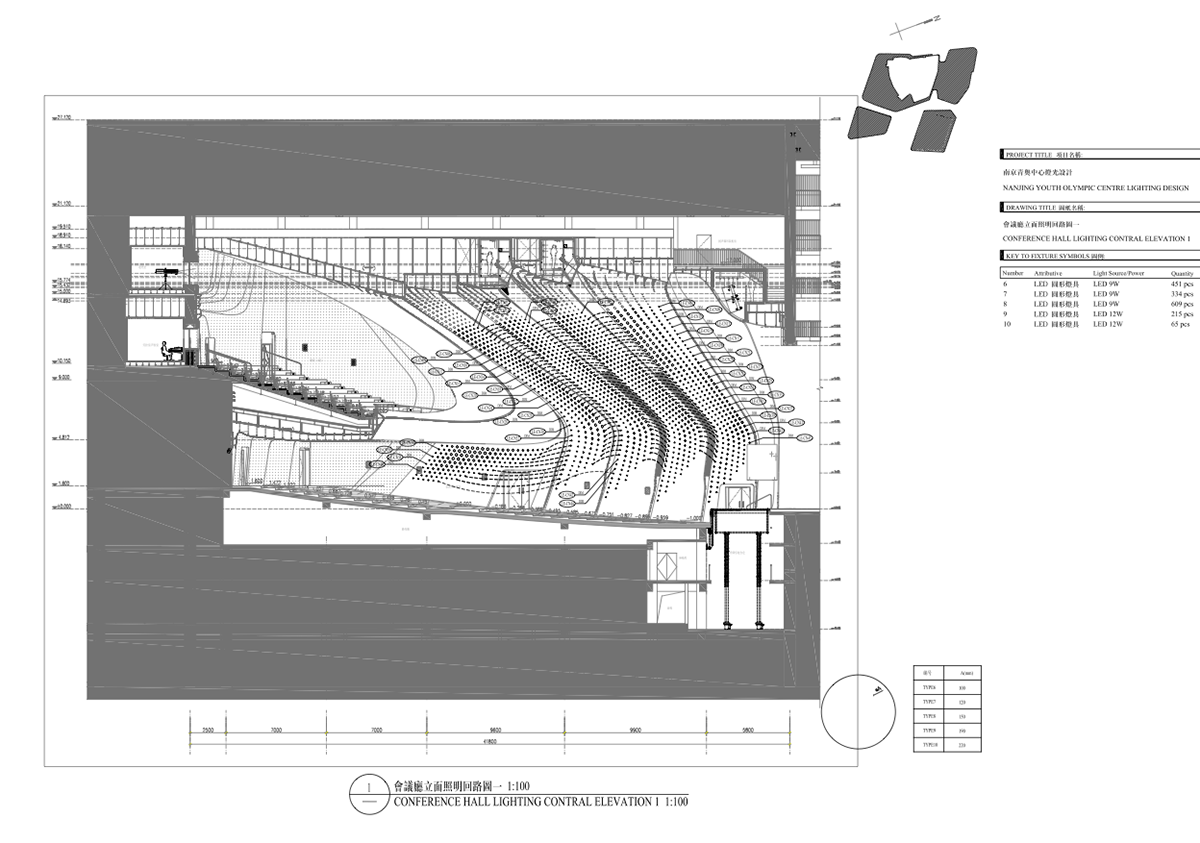 Explore Dance between Light and Space in Nanjing Youth Olympic Games International Convention Center