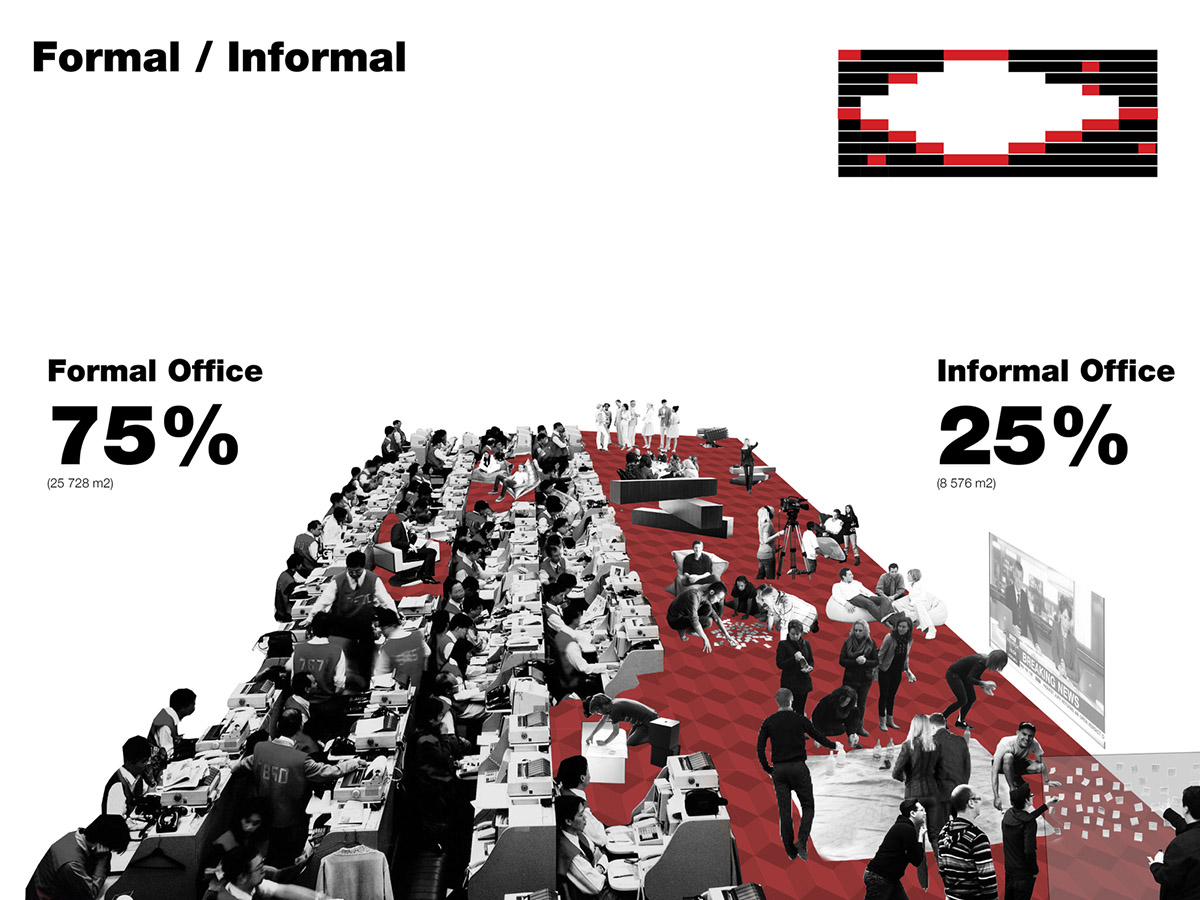 New images unveiled for Axel Springer Office Building in Berlin designed by OMA