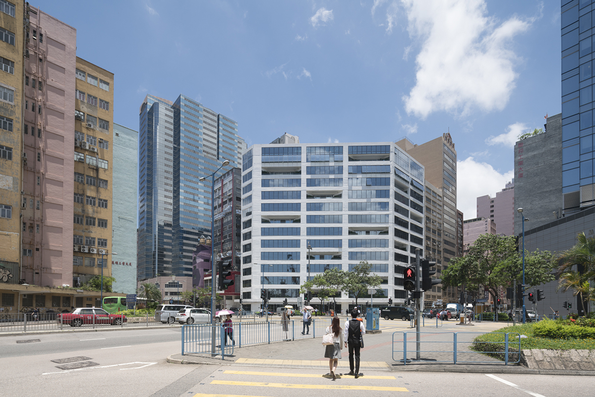 MVRDV transformed an ex-industrial building into offices in Hong Kong