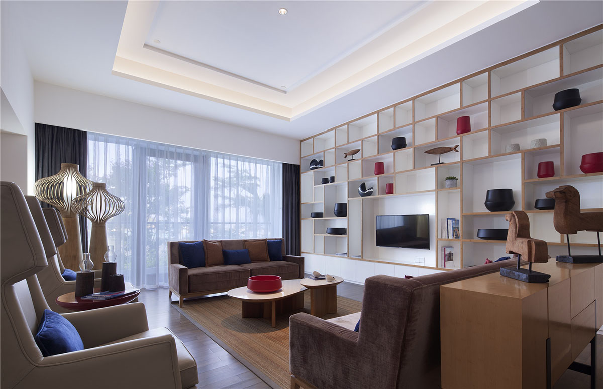 Shenzhen Bay Yacht Club +White Sail Hotel creates an interlocking facade by Shenzhen Rongor Design