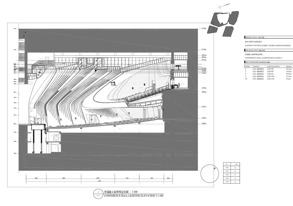 Explore Dance between Light and Space in Nanjing Youth Olympic Games International Convention Center