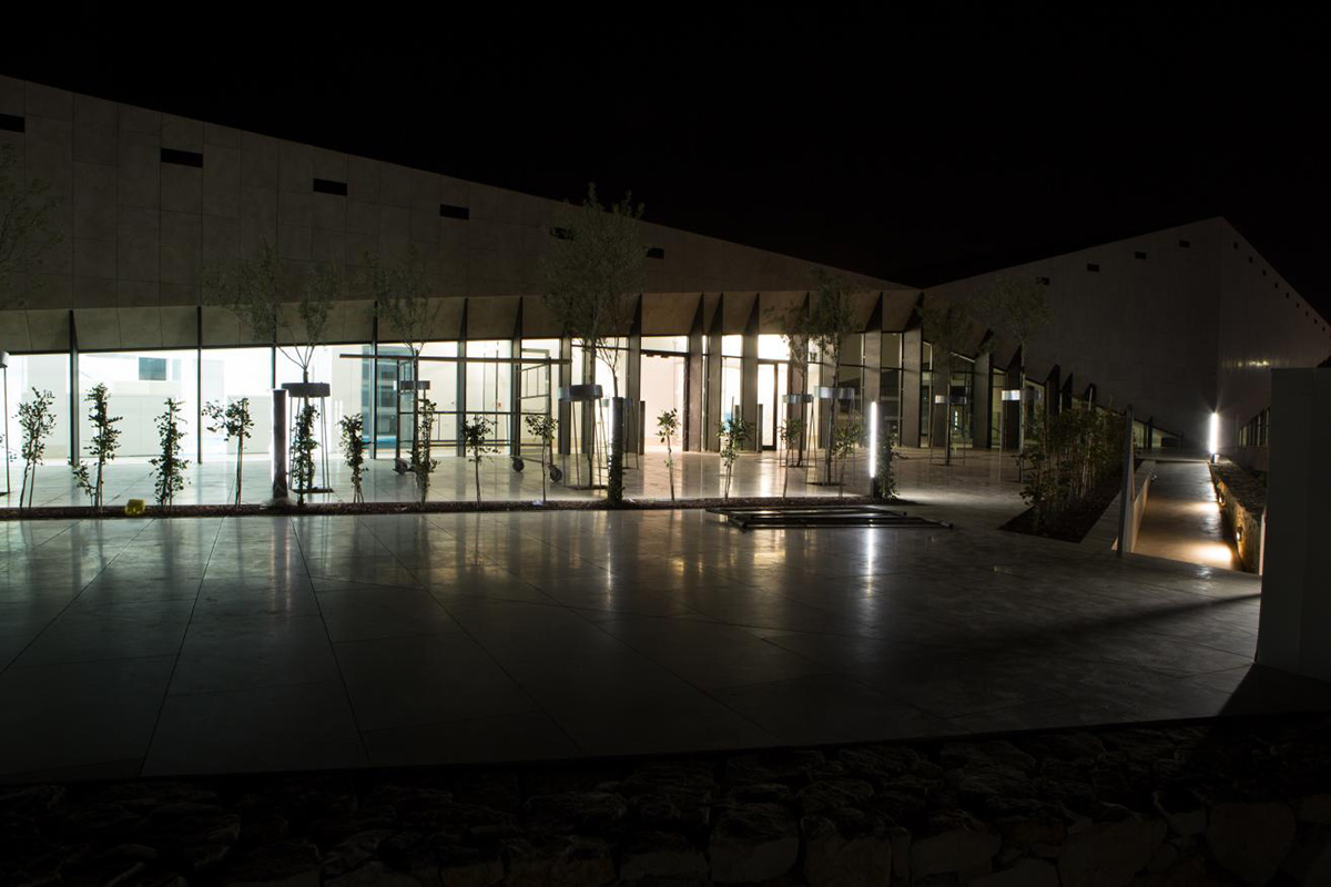 The Palestinian Museum designed by Heneghan Peng Architects opened in Birzeit