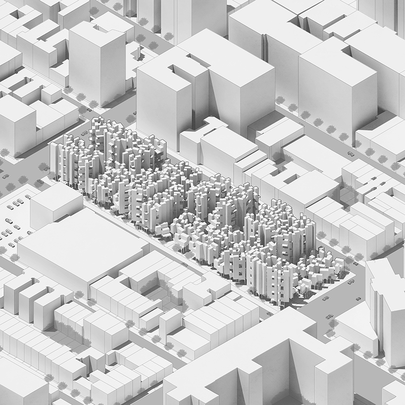 Rafael Berges proposes collective living unit redefining our public and domestic realms