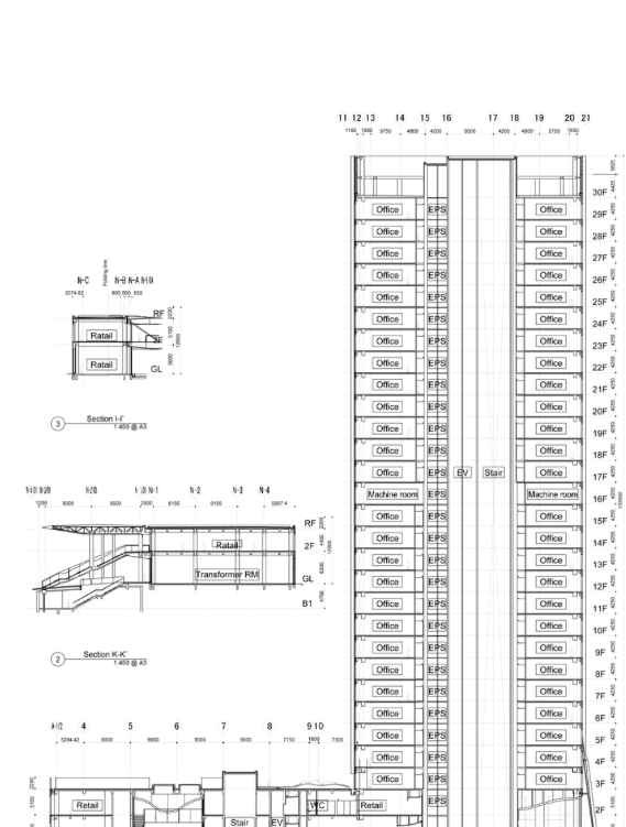 Kengo Kuma and Associates designed a Woven Lace-like office building Hongkou Soho in China