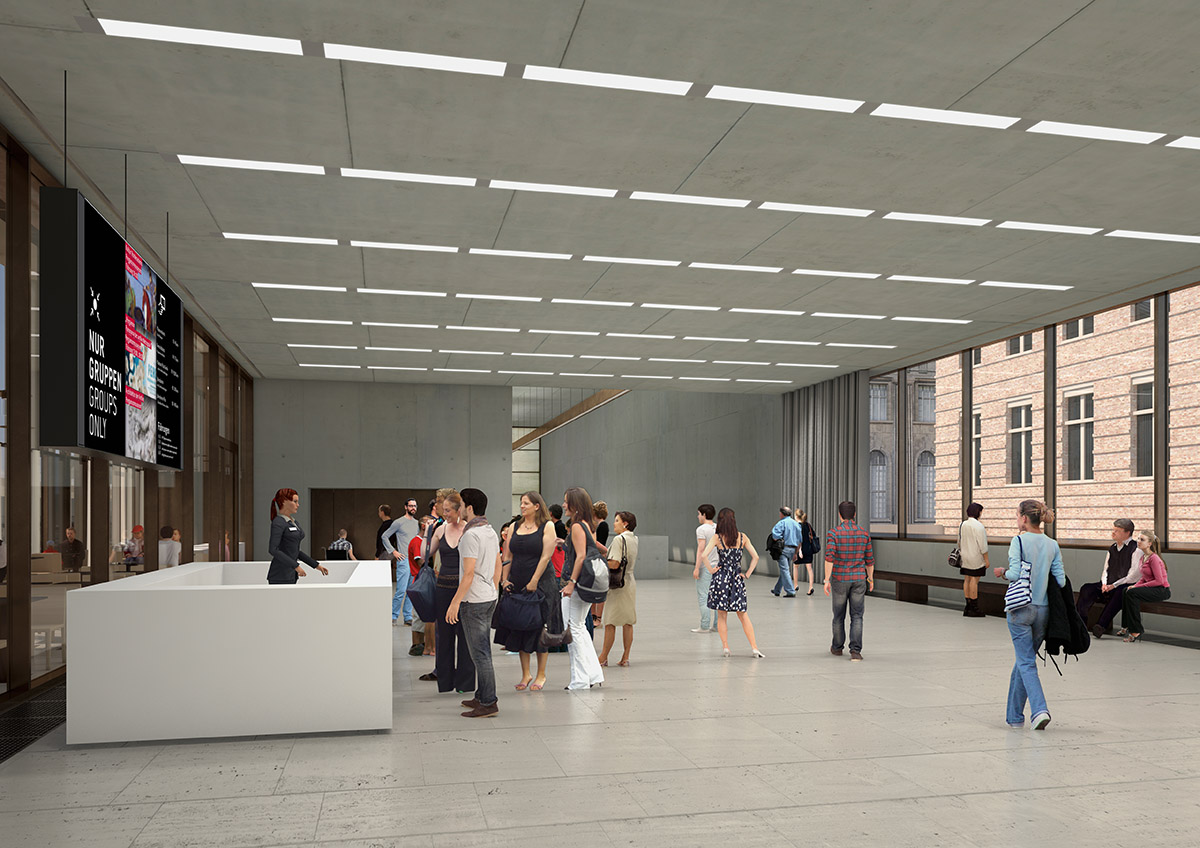 James Simon Galerie on Berlin’s Museum designed by David Chipperfield Architects nears completion