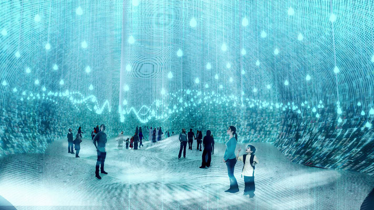 Explore Höweler + Yoon’s mountainous design for Empathy Pavilion for Dubai Expo 2020