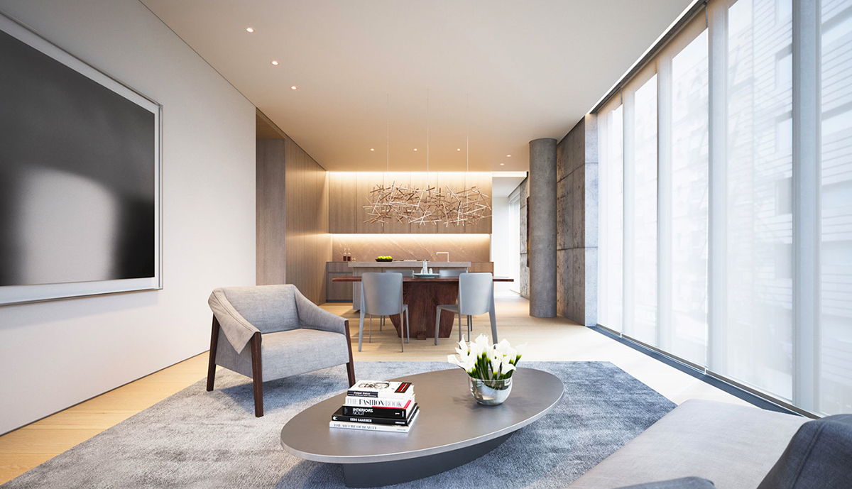 Tadao Ando&rsquo;s 152 Elizabeth Street in Manhattan is covered by a living vegetation wall