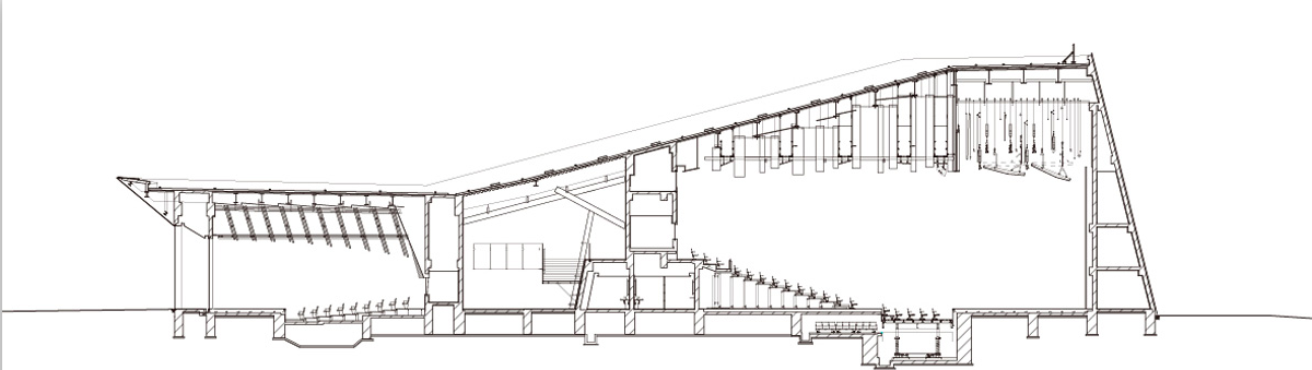 Kengo Kuma and Associates completes &rsquo;wooden frame&rsquo; Iiyama Cultural Hall Nachura in Japan