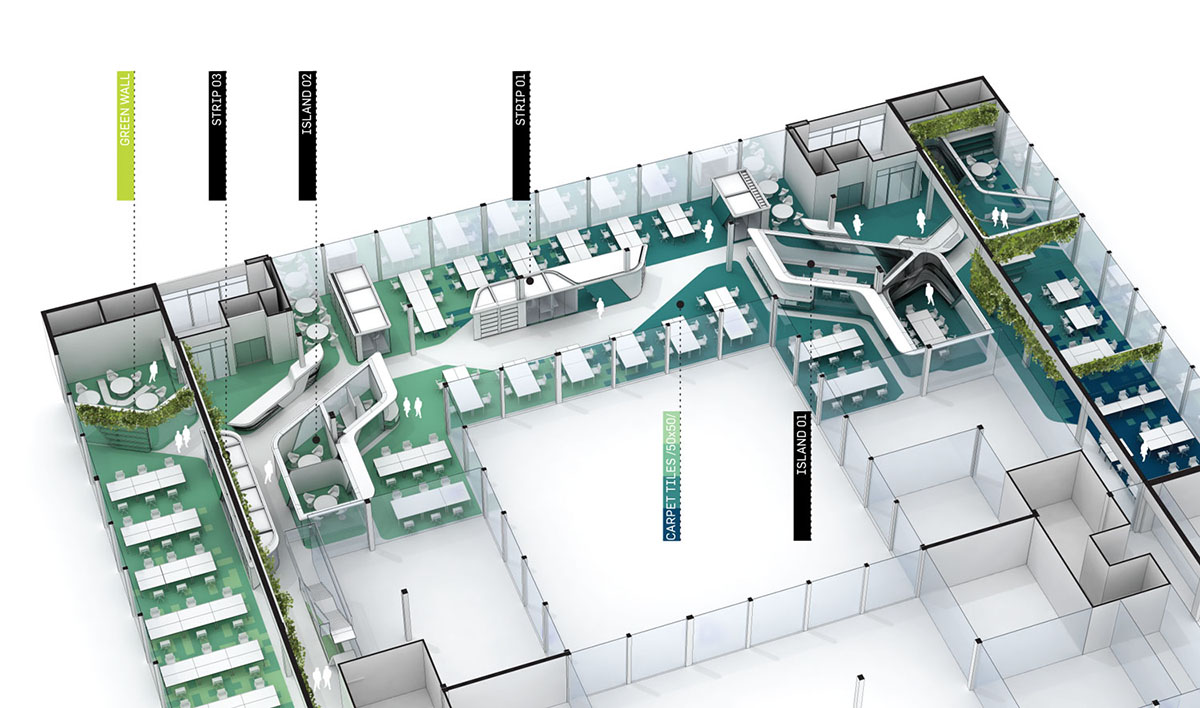 LAVA sets a parametric tree in the Philips Lighting Headquarters by adding intelligent lights