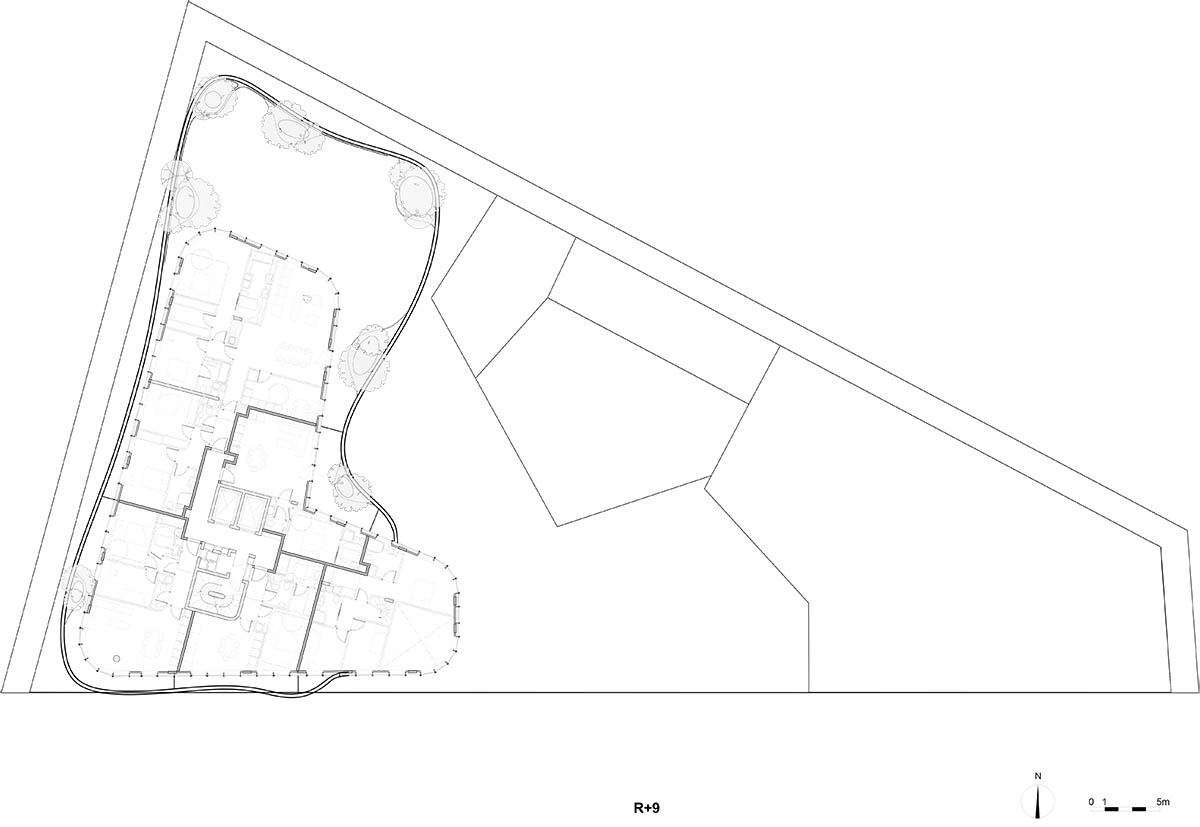 MAD’s first residential project ’UNIC’ will dominate Paris with its curvaceous form