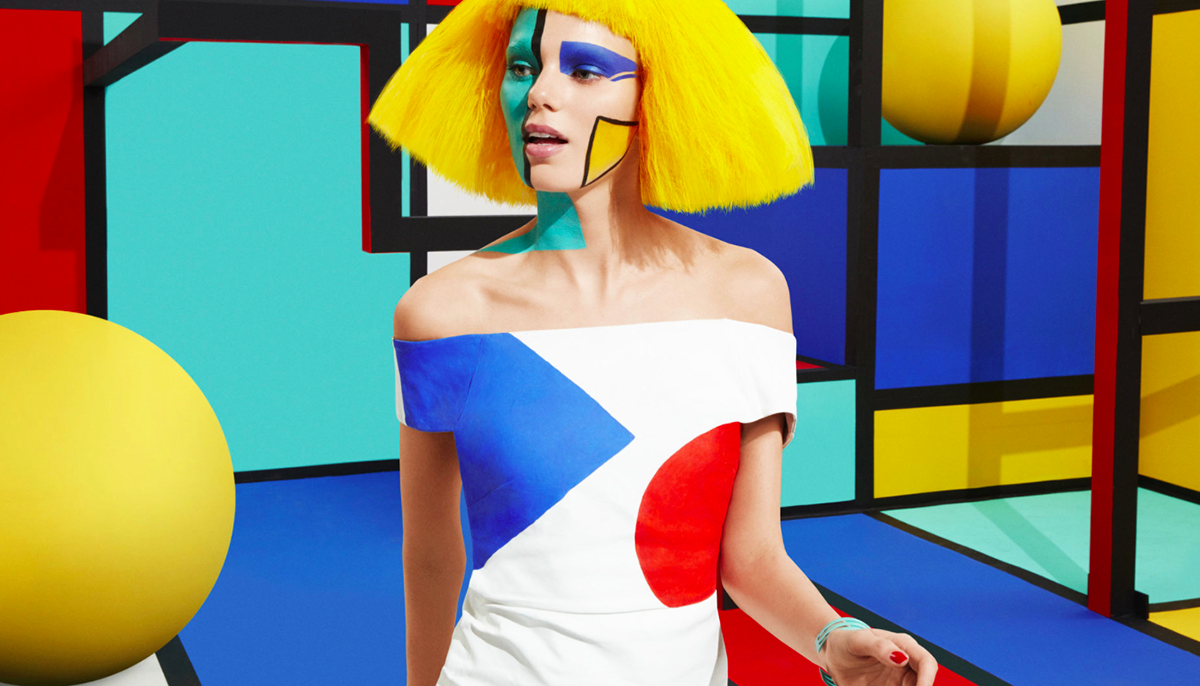 Sagmeister & Walsh created a series of pop-art paintings for Aïzone’s Fall/Winter 2016 campaign