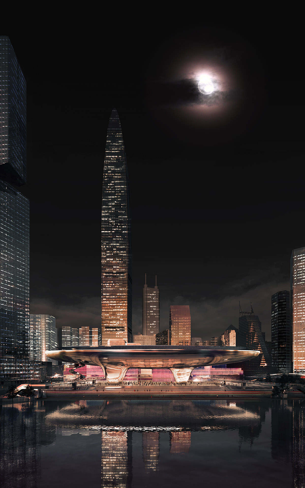 PLP Architecture’s ’Nexus’ is an alternative skyscraper typology for China