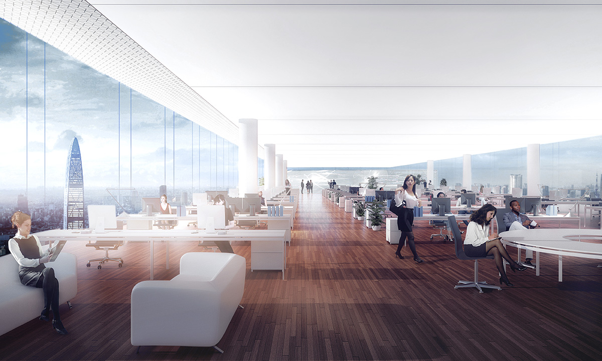 PLP Architecture’s ’Nexus’ is an alternative skyscraper typology for China