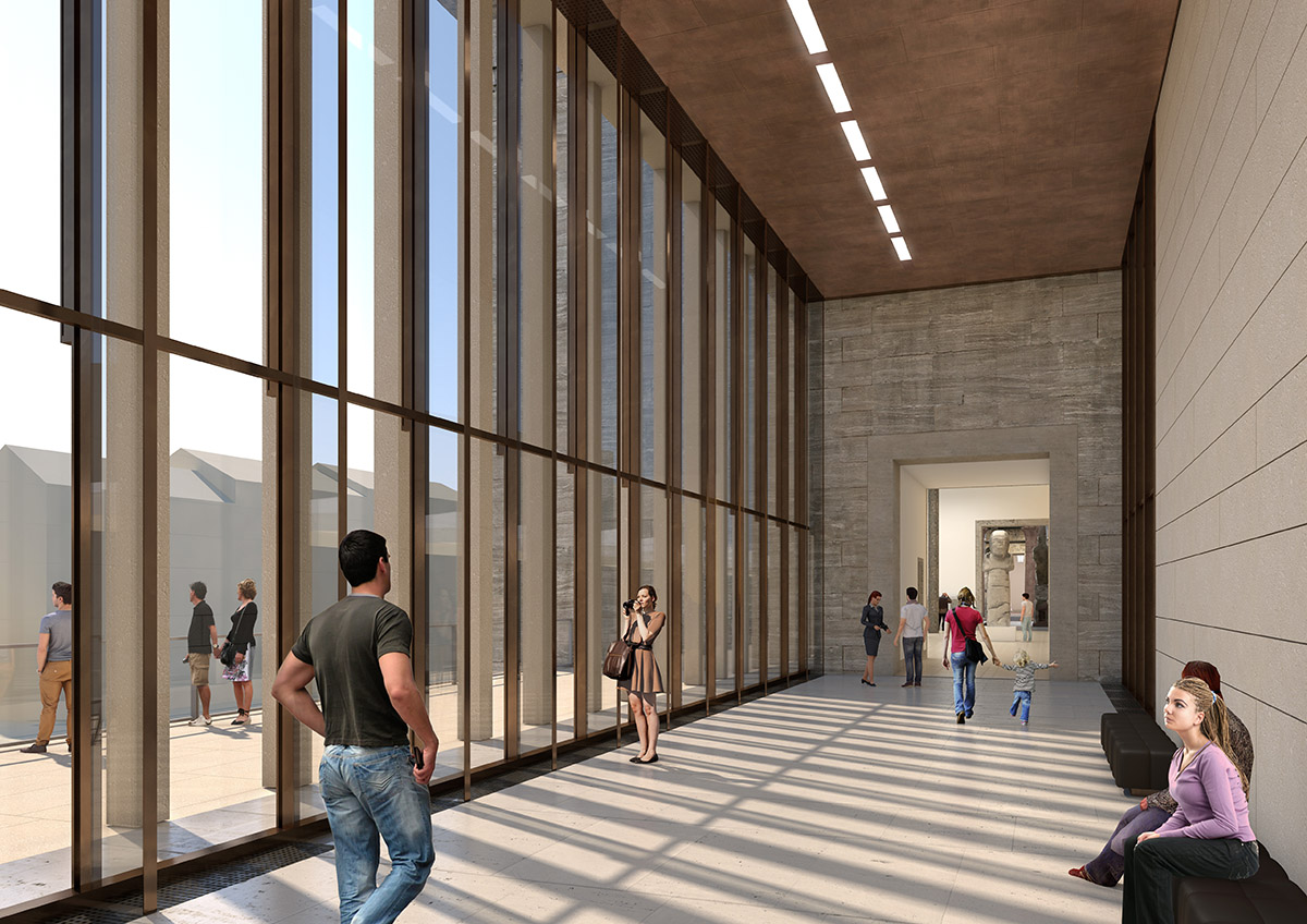 James Simon Galerie on Berlin’s Museum designed by David Chipperfield Architects nears completion