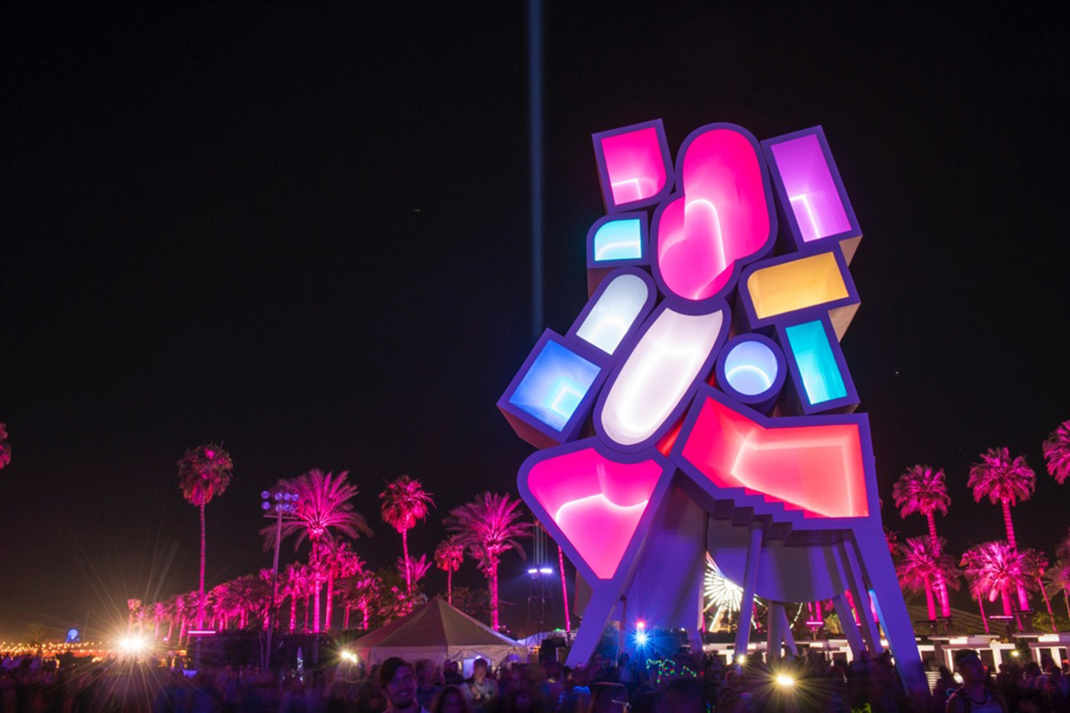 Artistic Installations Mark This Year's Coachella Festival 2016