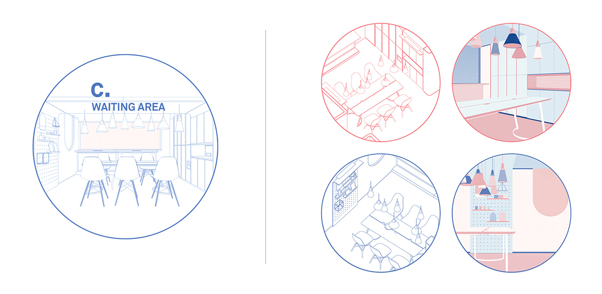 RIGI Design creates a lovely Medical Clinic in China derived from circular patterns