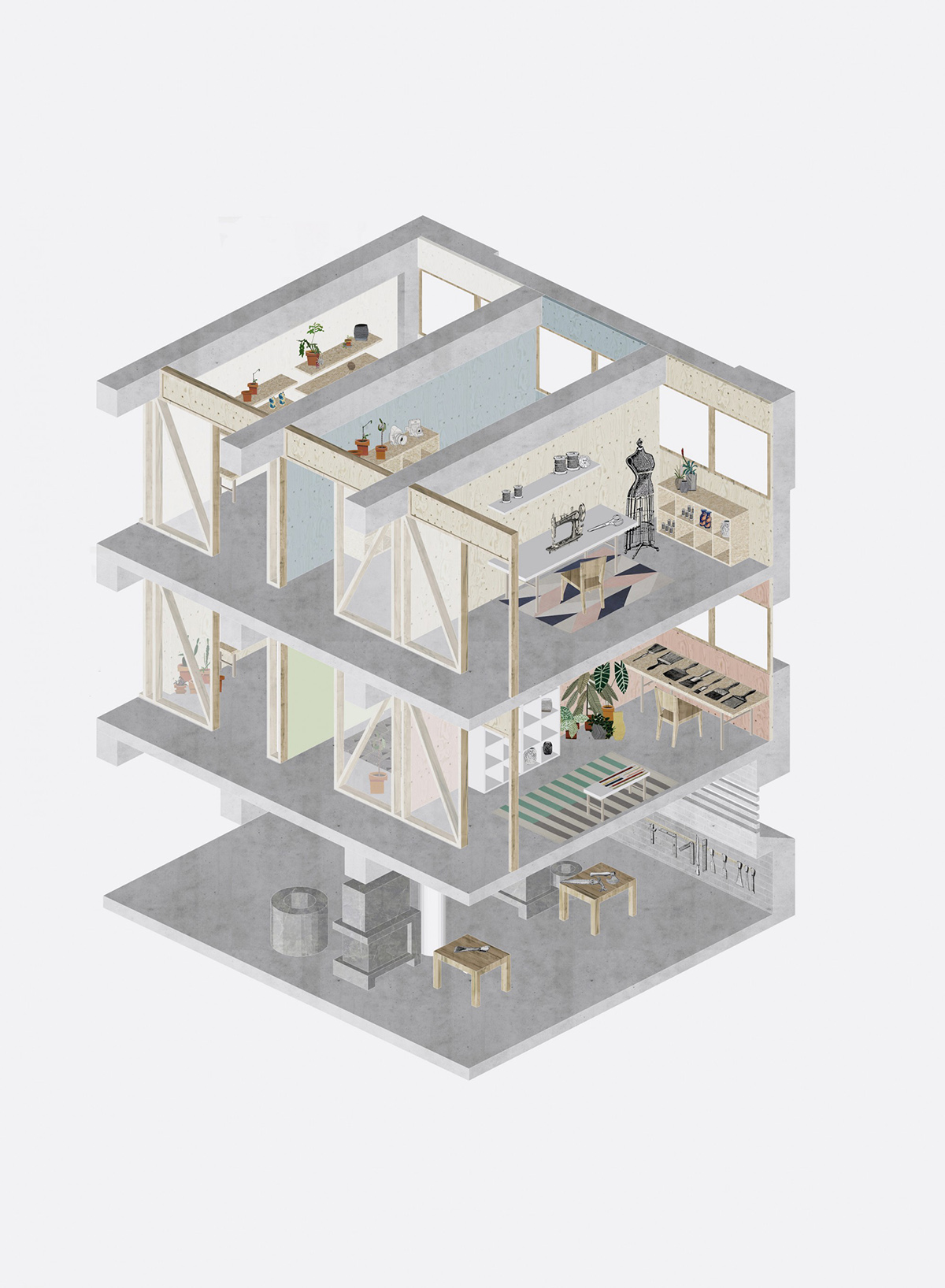 Carl Turner&rsquo;s multi-storey car park conversion into a new creative workspace gets green light