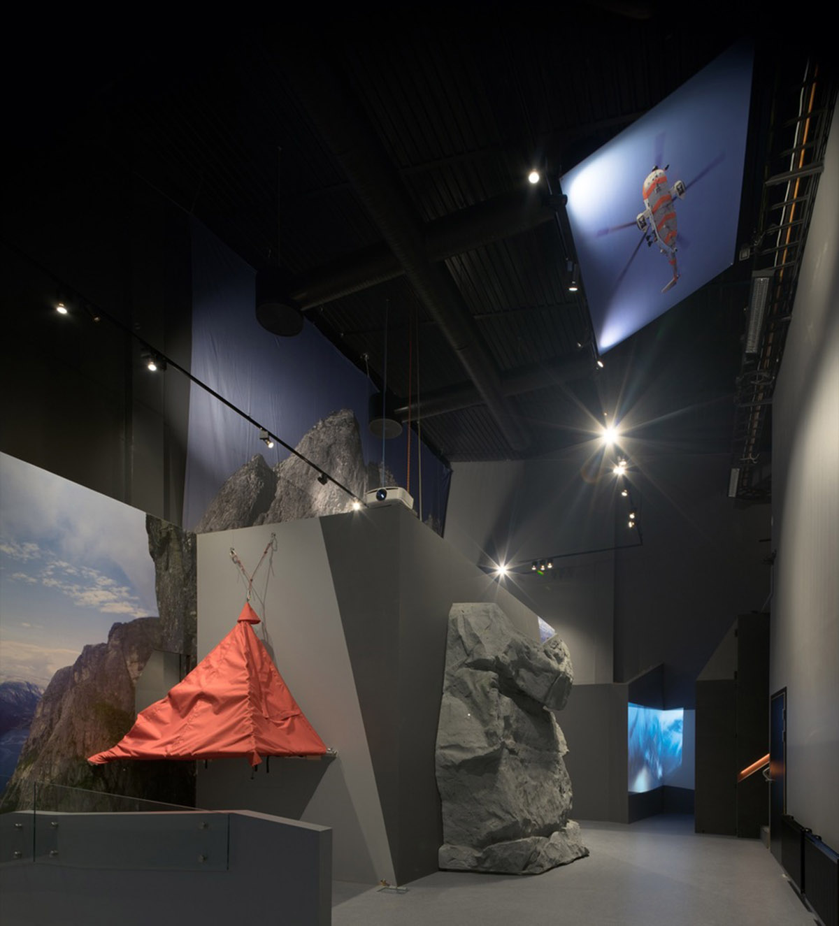 Reiulf Ramstad Arkitekter completes Norwegian Mountaineering Center with patterned facade