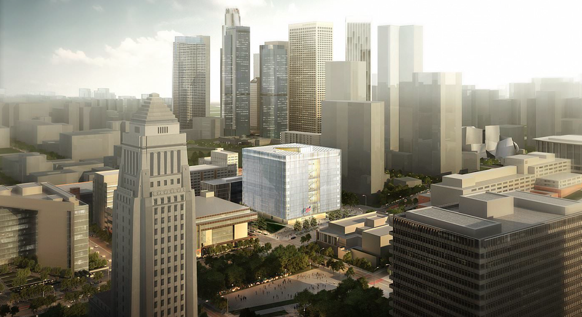 Take a virtual tour inside of the new L.A. Federal Courthouse designed by SOM