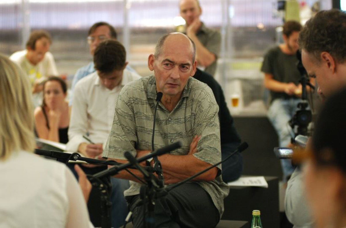 Rem Koolhaas moderates 12-hour interview marathon in search of European Identity