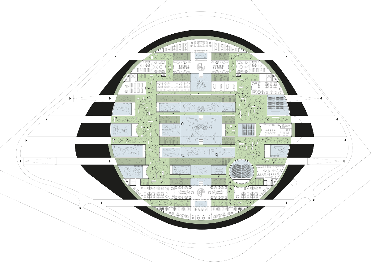 Weston Williamson&rsquo;s New Cairo Science City offers an emblematic vision with flower-like buildings