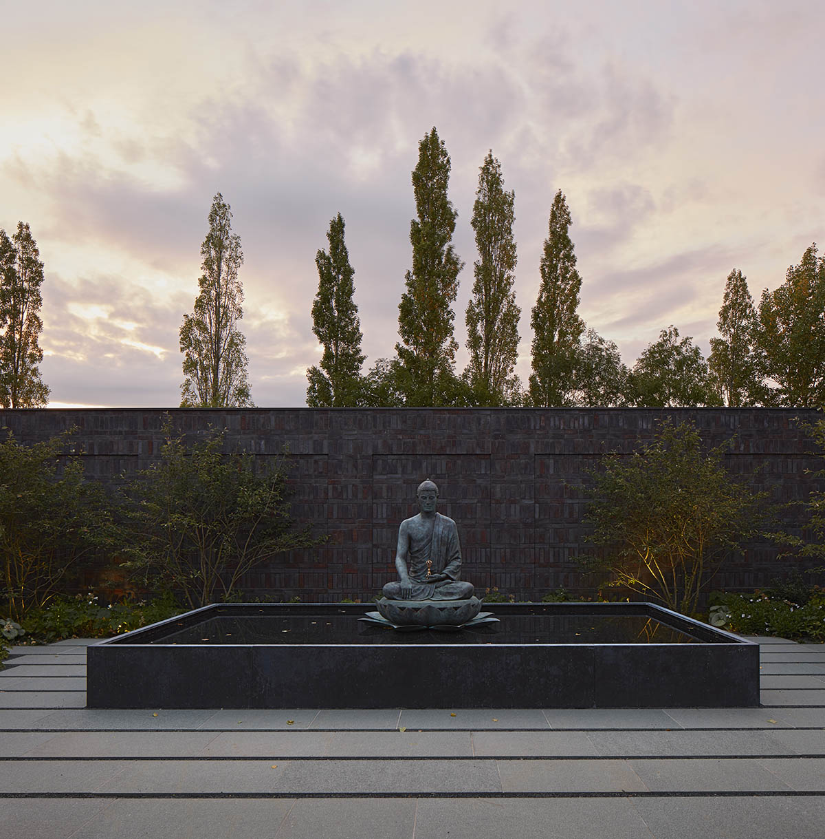 A Buddhist retreat in the Suffolk countryside reopened, designed by Walters & Cohen Architects