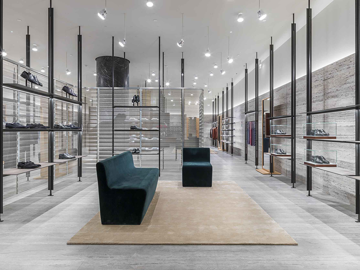 David Chipperfield Architects completes first new concept design for Brioni Flagship Store in Paris