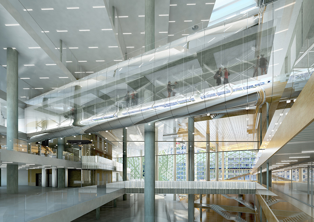 New images unveiled for Axel Springer Office Building in Berlin designed by OMA