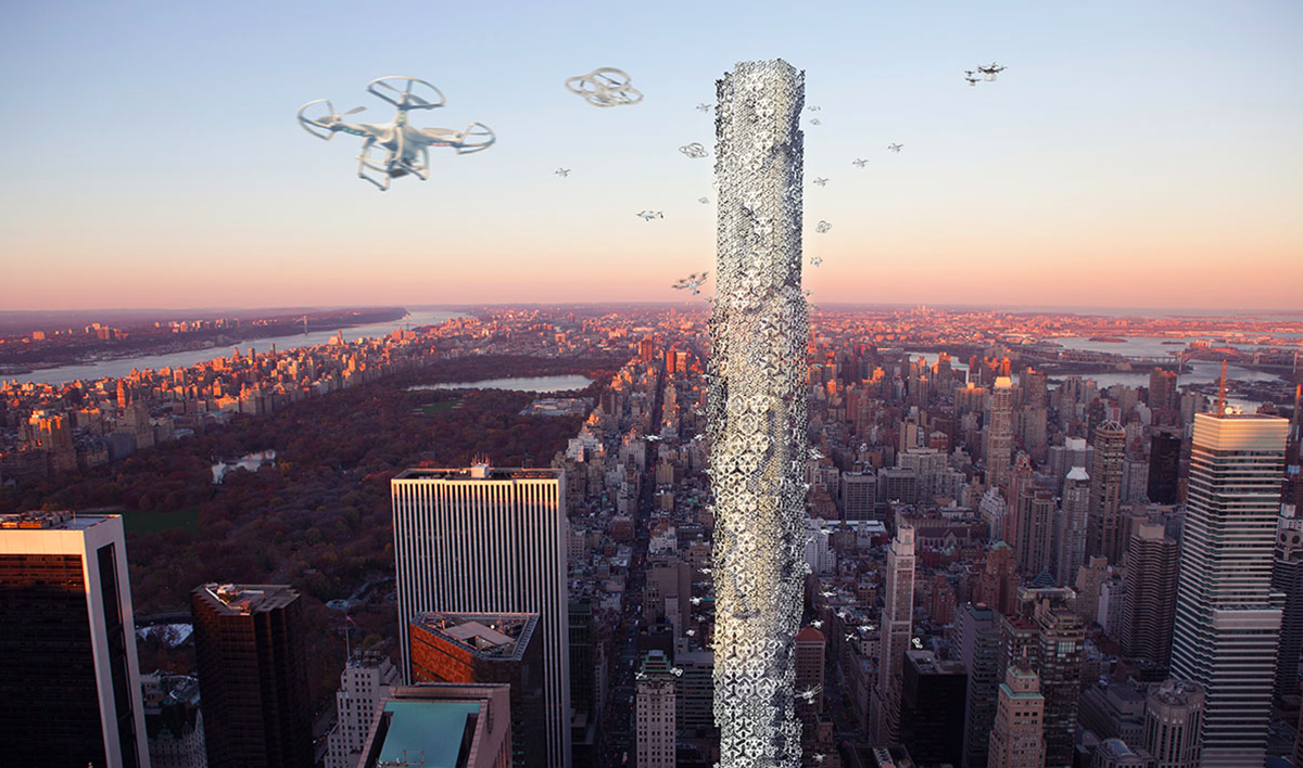 Yitan Sun+Jianshi Wu are the winners of  2016 Skyscraper Competition with ’New York Horizon’