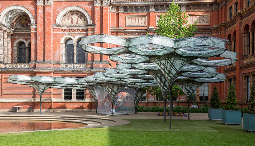 Most-awaited robotic fabrication Elytra Filament Pavilion is on view at the V&A Museum
