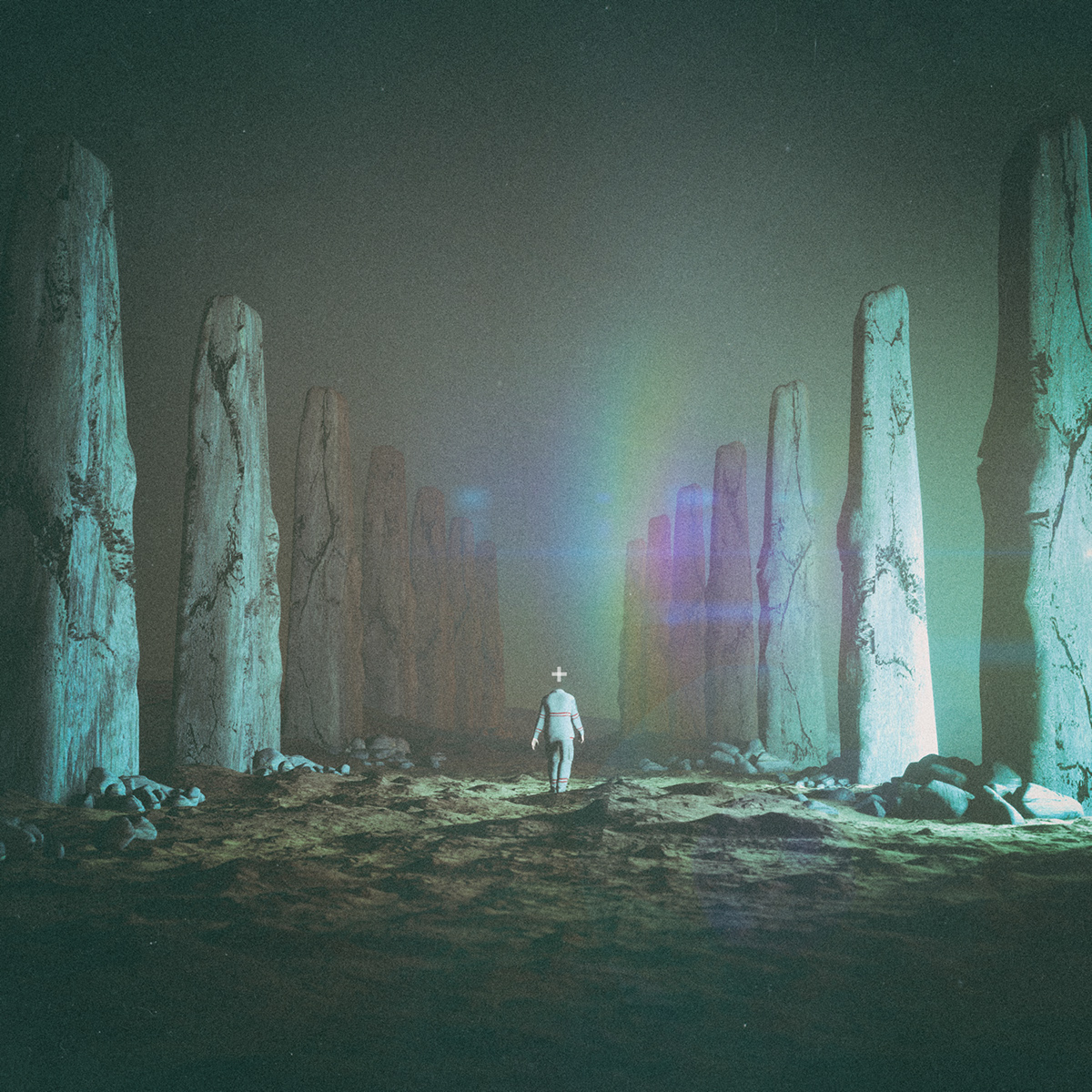 Mike Winkelmann reimagines future landscapes as gigantic elements of everyday life