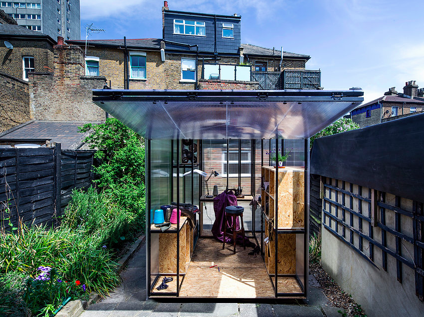 This tiny and cellular pop-up house in London will be a new affordable space for creatives