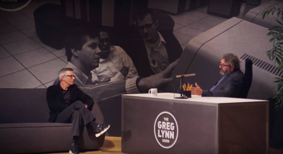 Welcome to Greg Lynn Show: Neil Denari, Johan Bettum + Kivi Sotamaa and Schumacher at the CCA