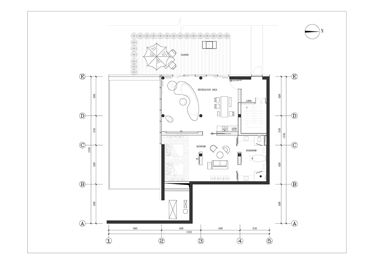 The Ripple Hotel and its furnitures are completely made up of wood and bamboo designed by Li Xiang